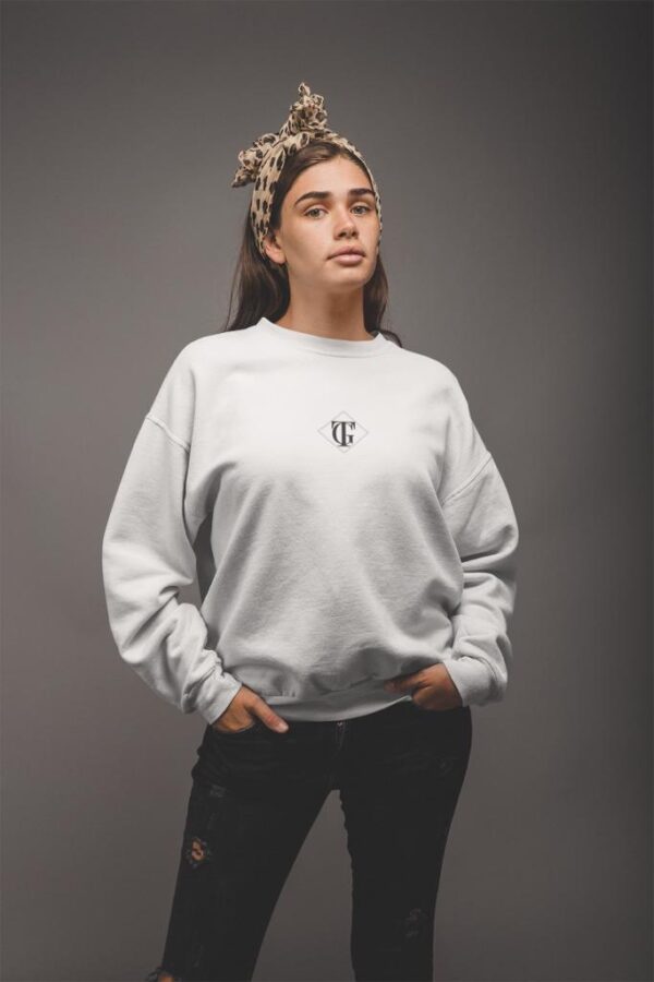 Ash Grey Unisex Sweatshirt