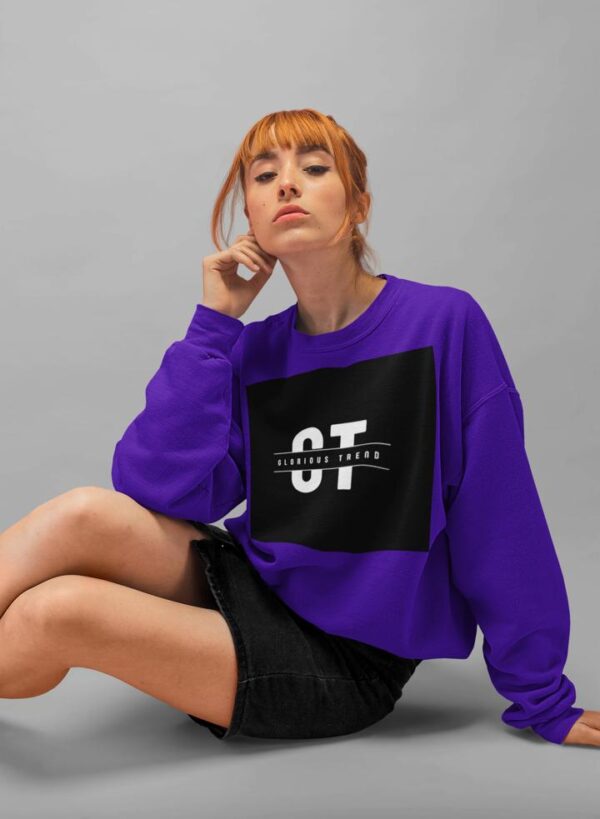 Purple Unisex Sweatshirt