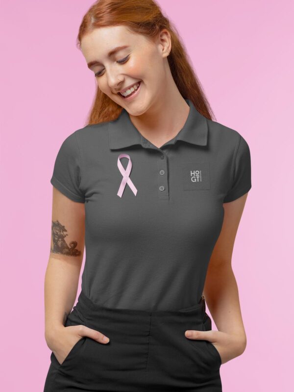 HOGT Polo Shirt - Breast Cancer Awareness - Image 3